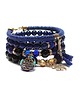 bransoletki z kamieni naturalnych Kobalt  and navy blue /12.11.22/ -  set