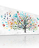 obrazy Obraz na płótnie Abstakcyjne drzewo- 150x60cm