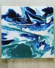obrazy ODWAGA 60x60 cm Akryl na płótnie obraz abstrakcyjny do salonu
