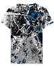 t-shirty dla dziewczynki T-shirt Girl DR.CROW Marble White