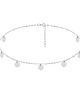 chokery Naszyjnik choker z kółkami srebro 925