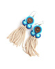 kolczyki soutache Eira S - kolczyki etno, srebro