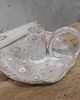 świeczniki i świece Świecznik kaganek ceramiczny,  księżyc w pełni , hand made