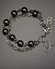 bransoletki wire wrapping Bransoletka serce hematyt wire wrapping