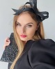 fascynatory Fascynator ELZA CZARNY Z WOALKĄ /oraz  inne kolory
