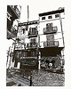 grafiki i ilustracje Linoryt "Codzienność" - Palma de Mallorca