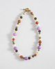 kolie Kolorowy naszyjnik z kamieni naturalnych