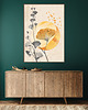 plakaty Liście miłorzębu - Plakat, druk - Chiński Orient, Zen, Wabi Sabi #117