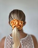 gumki do włosów Gumka jedwabna, scrunchie, frotka sweet apricot MAXI