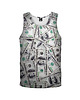 t-shirty dla dziewczynki Bokserka Top Girl DR.CROW Hundred Dollars