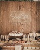 Ślub - inne Napis Słodki Stół