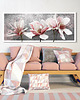 obrazy OBRAZ NA PŁÓTNIE - KWIATY MAGNOLIE 147x60