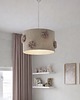 lampy do pokoju dziecka Klosz do pokoju dziecka w kwiatki
