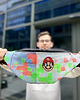 torby i nerki męskie Ręcznie malowana i haftowana nerka SUPER MARIO