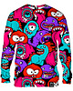 bluza bez kaptura damska Bluza Bez Kaptura Damska DR.CROW Colorful Monsters