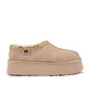 półbuty damskie Outback Platform Shoes Nordske Trim ALMOND