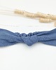 opaski do włosów Opaska knot Blue