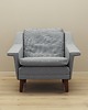 fotele Fotel szary, duński design, lata 60, produkcja: Dania