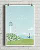 plakaty Seul - vintage plakat art giclee