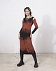 sukienki midi damskie Sukienka tie dye NEO-NOIR