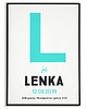 plakaty Plakat METRYCZKA LITERKA imię dziecka kolor