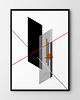 plakaty Plakat Geometria Bauhaus v2