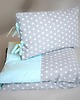 poduszki do pokoju dziecka Star Dreams -mint&grey