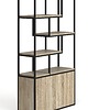 regały i półki Regał dębowy-ARMARIUM-2-100X35X180