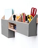 organizery Organizer - Przybornik na ścianę - szary