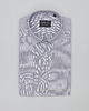 koszule męskie Koszula męska oleggio 00470 długi rękaw szary slim fit