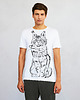 t-shirty męskie Maine Coon Cat Men's T-shirt white