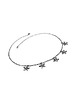 wisiory Choker silver flower - naszyjnik