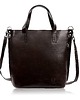 torby na ramię Torebka damska na ramię skórzana klasyczna shopperka brązowa Z-59-BR