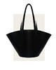 torby na ramię Tote Bag  Lile Leather  Simple
