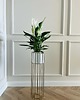kwietniki Kwietnik metalowy stojący GOLD Design LOFT 71cm