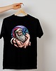 t-shirty męskie Koszulka organiczna z nadrukiem Santa strong