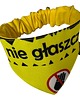ubranka dla zwierząt Żółta bandana, chustka, apaszka dla psa Nie głaszcz