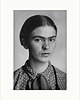 grafiki i ilustracje Frida portret- passe-partout