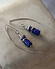 kolczyki srebrne Lapis Lazuli i srebro