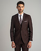 marynarki męskie Marynarka do zestawu brione bordo slim fit