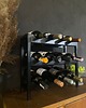 organizery Metalowy stojak na wino Ribera 12