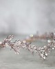 Ślubne ozdoby do włosów Ślubny diadem na głowę