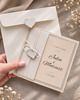 kartki scrapbooking Kartka ślubna z kieszonką na pieniądze i sercem  AMORE