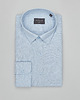 koszule męskie Koszula flero 00618 długi rękaw błękit classic fit