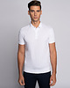 t-shirty męskie Koszulka męska polo pianetta biała