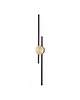 kinkiety Lampa Ścienna Kinkiet Ścienny LED Oracle Black 92 cm