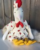 misie i maskotki Kura lalka przytulanka 45cm