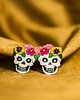 klipsy Klipsy cukrowe czaszki sugar skull