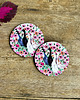 podkładki do kuchni Podkładki pod kubek- Biegusy- Kaczki - Ilustracja - Cup coasters