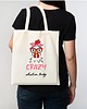 torby na zakupy Torba bawełniana "CRAZY CHICKEN LADY"